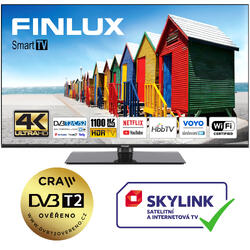 Finlux TV50FUI7160 -  SMART HDR UHD T2 SAT HBB WIFI BEZRÁMOVÁ-  - 1