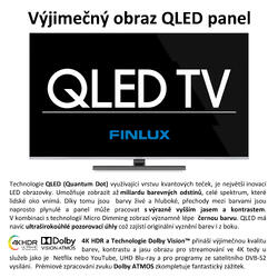 Finlux TV55FUG9061 - QLED HDR UHD-4K, ULTRATENKÁ BEZRÁMOVÁ  - 5